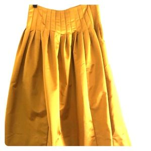 J. Crew silk midi-skirt